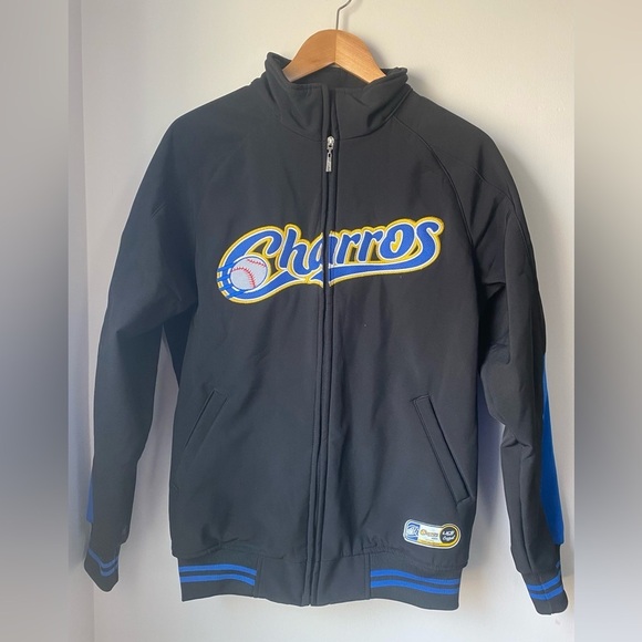 Charros Baseball Team Jacket XL Big Kids - Picture 1 of 15